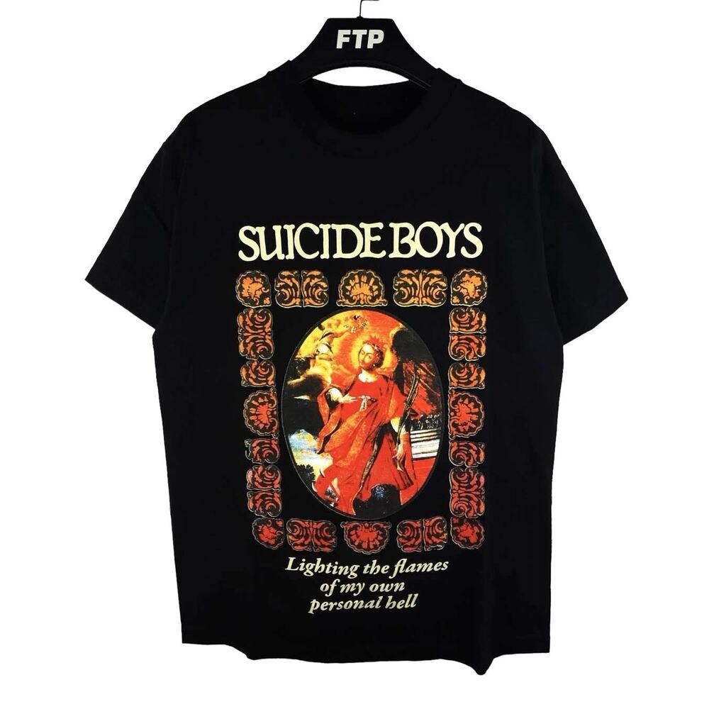 G59 Suicideboys Lighting The Flames Of My Own Personal Hell T-Shirt Size Small